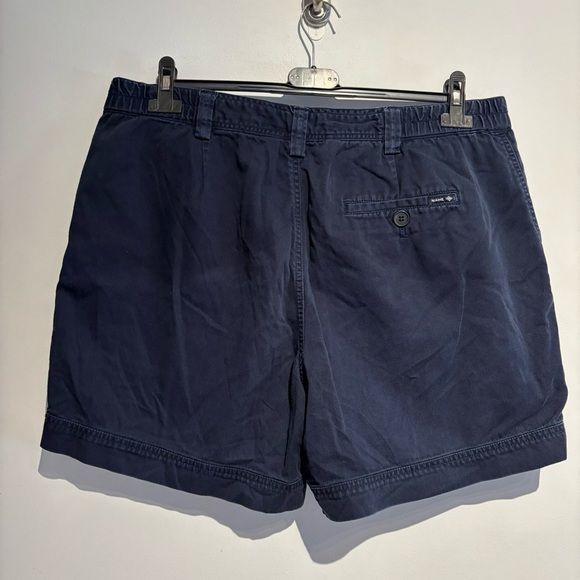 Maine Chino Shorts Size 38 – Navy Blue Vintage 90s Casual Summer Wear Men’s - Picture 5 of 12